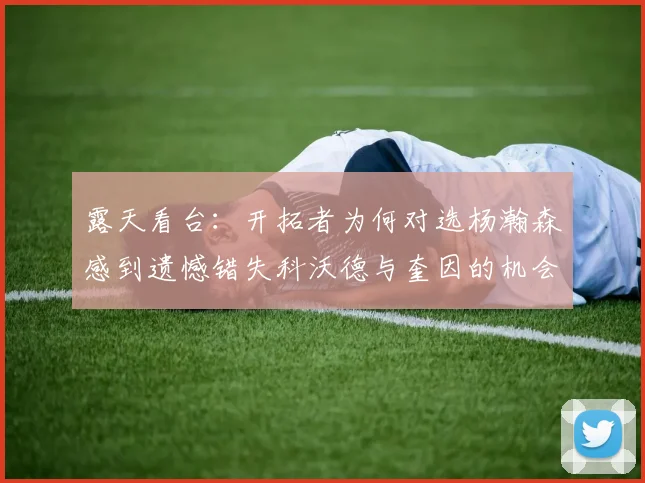 露天看台：开拓者为何对选杨瀚森感到遗憾错失科沃德与奎因的机会